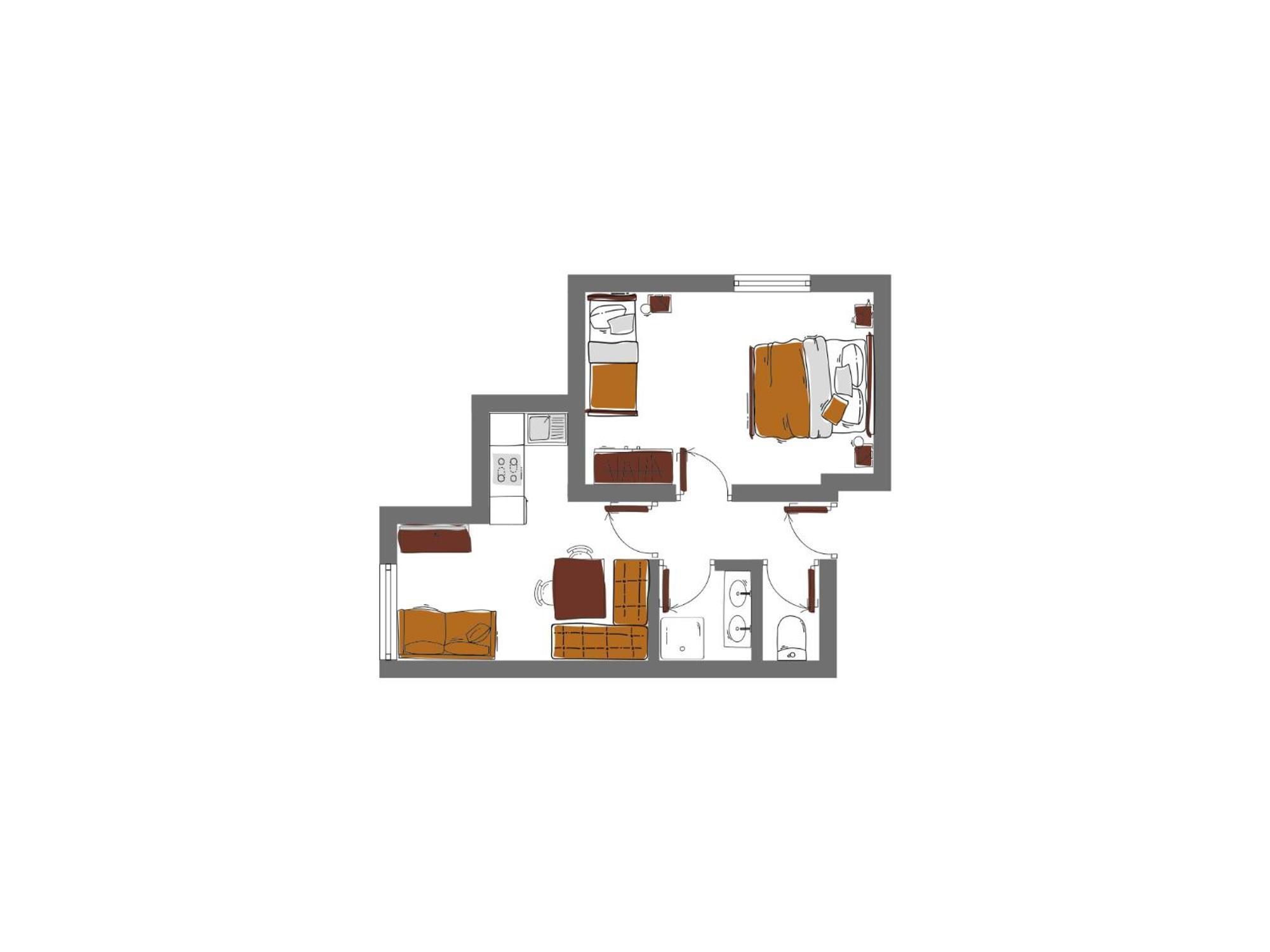 Schoenblick - Gurgl B&B Obergurgl Bilik gambar